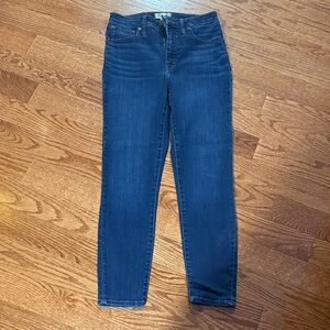 Madewell Indigo High-Rise Skinny Jeans